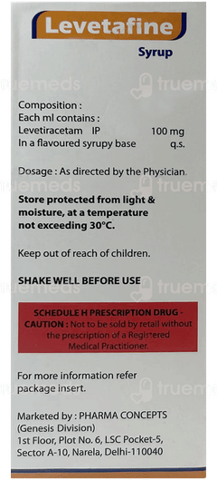 Levetafine Syrup 100Ml