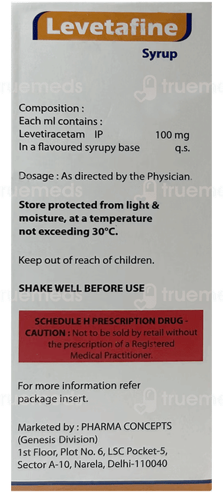 Levetafine Syrup 100Ml