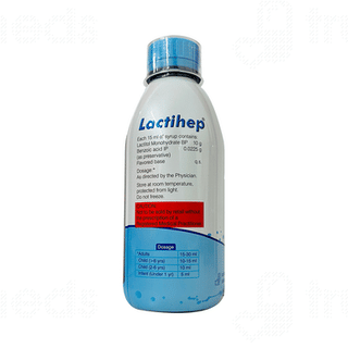 Lactihep Lemon Flavor Syrup 450Ml