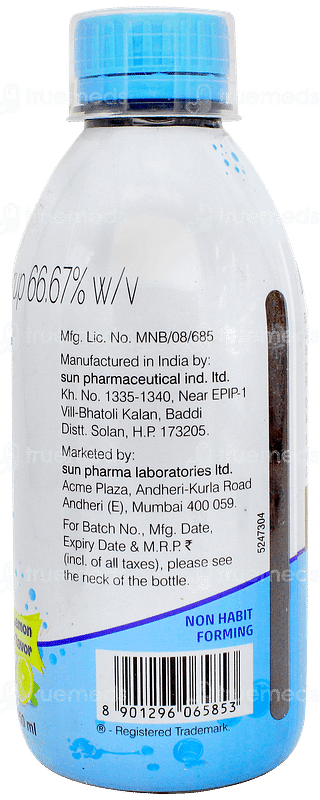 Lactihep Lemon Flavor Syrup 450ml