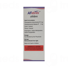 Afebrex Syrup 60Ml Afebrex Syrup 60Ml