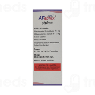 Afebrex Syrup 60Ml