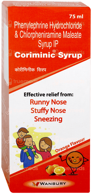 Coriminic Orange Flavour Syrup 75ml