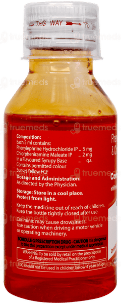 Coriminic Orange Flavour Syrup 75ml Coriminic Orange Flavour Syrup 75ml