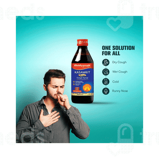 Baidyanath Kasamrita Herbal Cough Syrup 200ml
