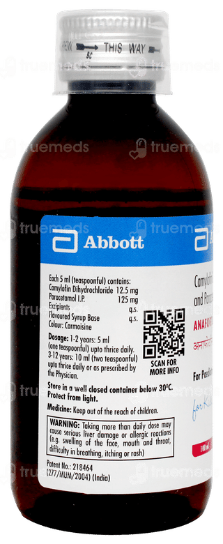 Anafortan Syrup 100ml