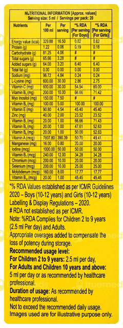 V Total New Syrup 100ml