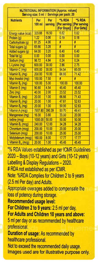 V Total New Syrup 100ml