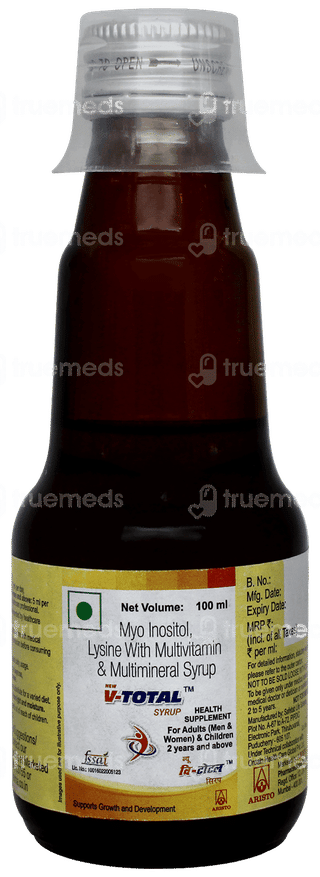 V Total New Syrup 100ml