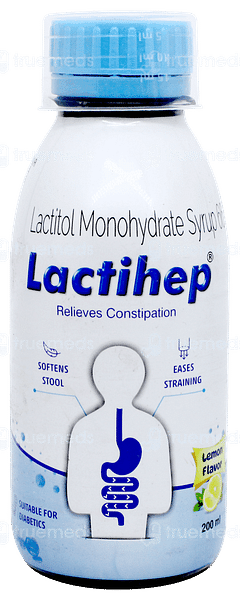 Lactihep Lemon Flavour Syrup 200ml