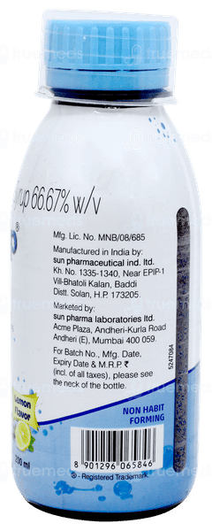 Lactihep Lemon Flavour Syrup 200ml Lactihep Lemon Flavour Syrup 200ml