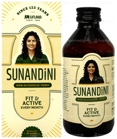 Unjha Sunandini Syrup 200Ml With Booster Pack Of Sunandini Tablet 40