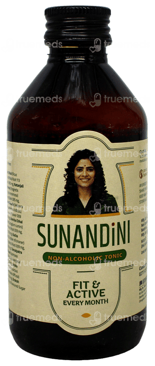 Unjha Sunandini Syrup 200Ml With Booster Pack Of Sunandini Tablet 40