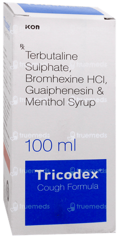Tricodex Cough Formula Syrup 100Ml