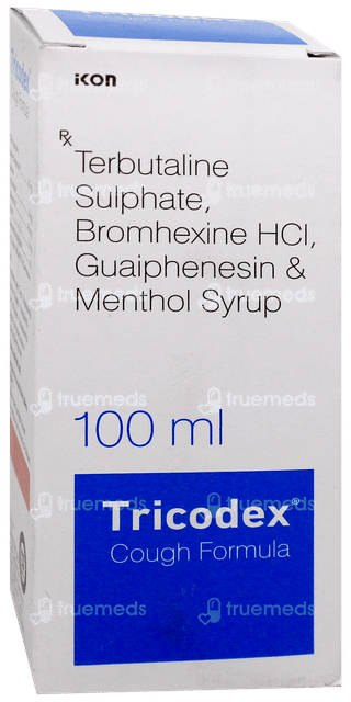 Tricodex Cough Formula Syrup 100Ml