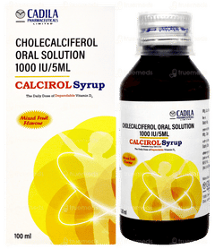 Calcirol Mixed Fruit Flavour Syrup 100ml Calcirol Mixed Fruit Flavour Syrup 100ml