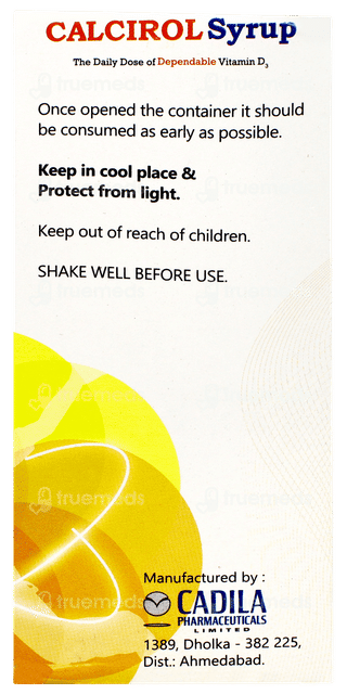 Calcirol Mixed Fruit Flavour Syrup 100ml