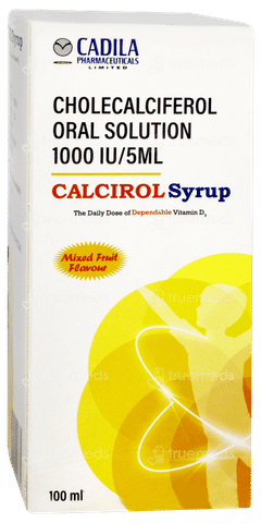 Calcirol Mixed Fruit Flavour Syrup 100ml