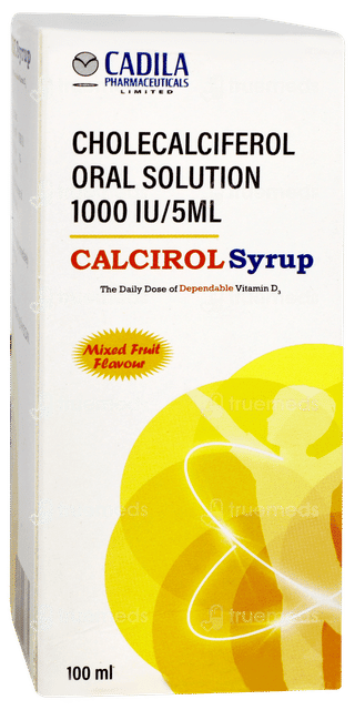 Calcirol Mixed Fruit Flavour Syrup 100ml
