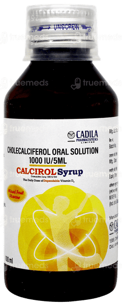 Calcirol Mixed Fruit Flavour Syrup 100ml