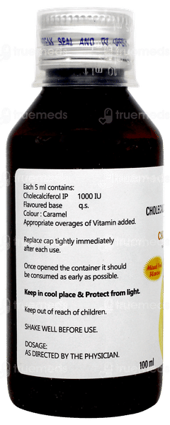 Calcirol Mixed Fruit Flavour Syrup 100ml