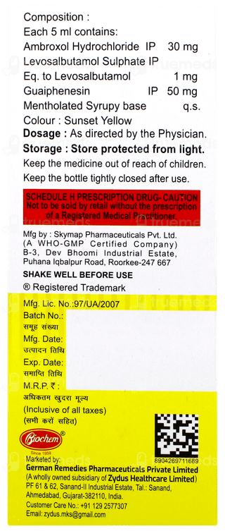 Ambrohist Ls Syrup 100ml