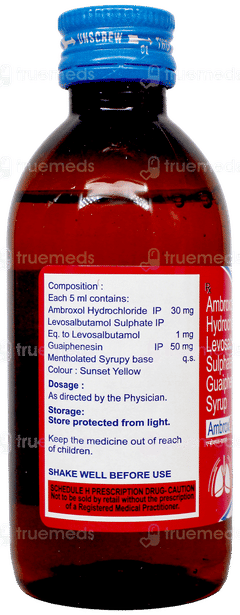 Ambroxl Ls Syrup 100Ml Ambroxl Ls Syrup 100Ml