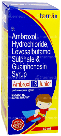 Ambroxl Ls Junior Syrup 60Ml