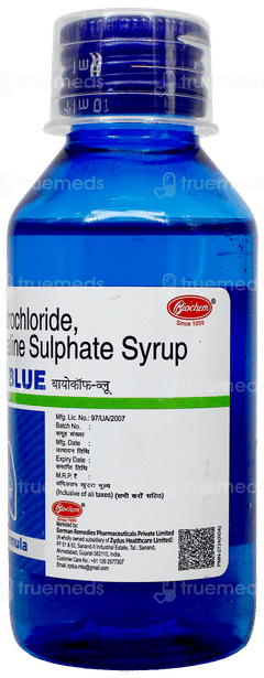 Biocof Blue Syrup 100Ml Biocof Blue Syrup 100Ml
