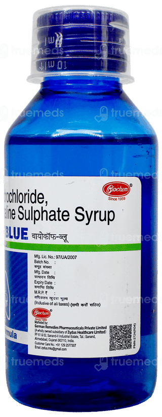 Biocof Blue Syrup 100Ml