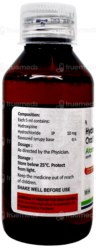 Atarmap Strawberry Flavour Syrup 100ml