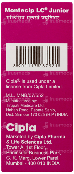 Montecip Lc Junior Syrup 30ml
