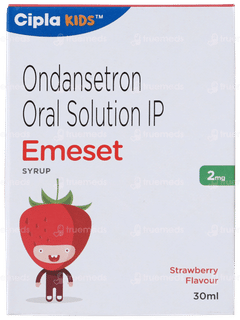 Emeset 2mg Strawberry Flavour Syrup 30ml Emeset 2mg Strawberry Flavour Syrup 30ml