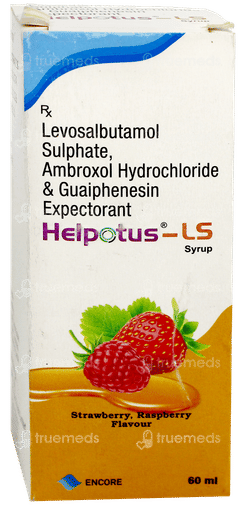 Helpotus Ls Strawberry Raspberry Flavour Syrup 60ml