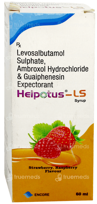 Helpotus Ls Strawberry Raspberry Flavour Syrup 60ml