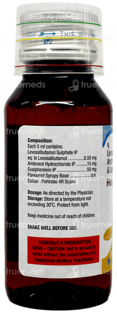 Helpotus Ls Strawberry Raspberry Flavour Syrup 60ml