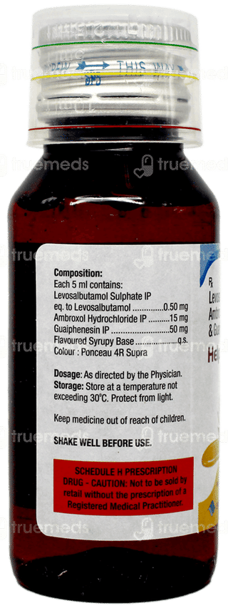 Helpotus Ls Strawberry Raspberry Flavour Syrup 60ml