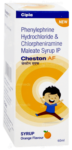 Cheston Af New Orange Flavour Syrup 60ml
