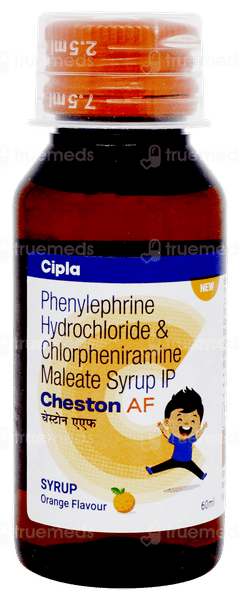 Cheston Af New Orange Flavour Syrup 60ml