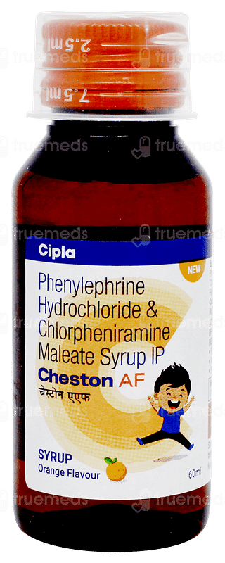 Cheston Af New Orange Flavour Syrup 60ml