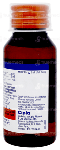 Cheston Af New Orange Flavour Syrup 60ml