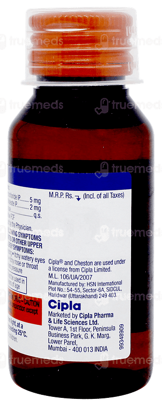 Cheston Af New Orange Flavour Syrup 60ml