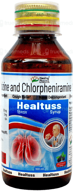 Healtuss Black Currant Flavor Syrup 100ml Healtuss Black Currant Flavor Syrup 100ml