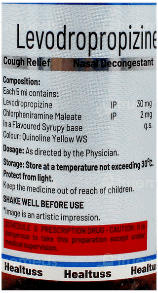 Healtuss Black Currant Flavor Syrup 100ml