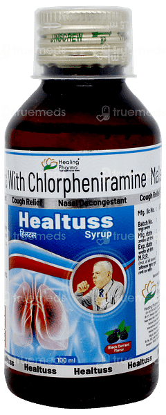 Healtuss Black Current Flavour Syrup 100ml