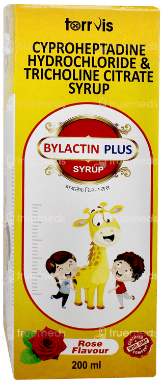 Bylactin Plus Rose Flavour Syrup 200ml