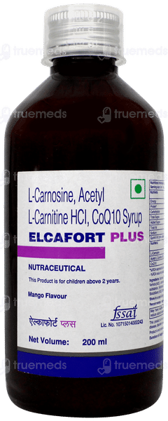 Elcafort Plus Mango Flavour Syrup 200ml Elcafort Plus Mango Flavour Syrup 200ml