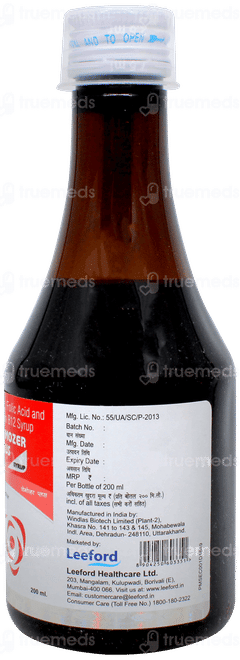 Femozer Plus Orange Flavour Syrup 200ml