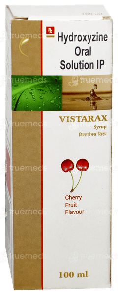 Vistarax Cherry Fruit Flavour Syrup 100ml