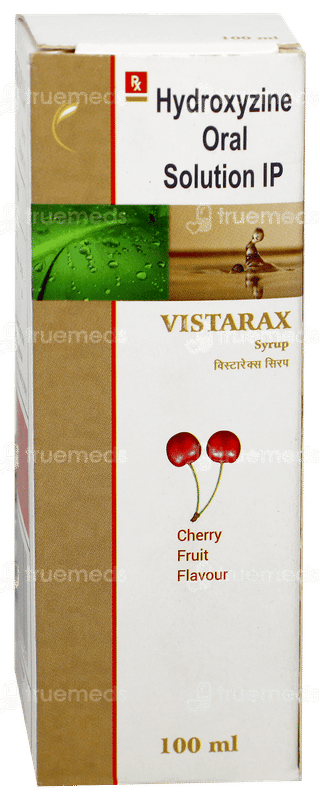 Vistarax Cherry Fruit Flavour Syrup 100ml